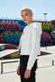 Women's Hooded Zippered Low Sleeve Knitted Sweatshirt Functional Durable Quality Aesthetic - 3