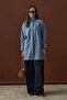 Hidden Pocket Judge Collar Shirt