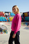 Women's Crew Neck Low Sleeve Regular Fit Knitted Sweatshirt Functional Durable Quality - 2