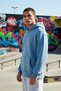 Men's Hooded Zippered Low Arm Long Sleeve Mold Sweatshirt Functional Durable Sports - 3