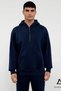 Men's Hooded Zippered Low Arm Long Sleeve Mold Sweatshirt Functional Durable Sports - 5