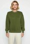 Women's Crew Neck Low Sleeve Regular Fit Knitted Sweatshirt Functional Durable Quality - 4