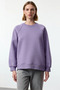 Women's Crew Neck Raglan Sleeve Plain Knitted Sweatshirt Functional Durable Quality Comfortable - 4