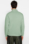 Men's Mock Neck Zippered Standard Sleeve Regular Fit Sweatshirt Functional Durable Comfortable - 6
