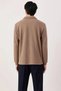 Men's Polo Neck Zippered Pocket Detailed 100% Cotton Sweatshirt Functional Durable Quality - 5
