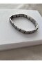 Italian Steel Silver Charm Flexible Bracelet - 4