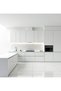 Matte White Adhesive Foil Kitchen Cabinet and Furniture Covering Foil 100cm X 8Mt - 3