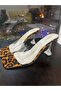 Nude Transparent Women's Transparent Heeled Shoes - 4