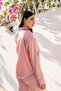 Satin Shirt Women Light Breathable Blush Pink - 3