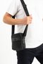 Men's Casual Sports Travel Crossbody Bag Satin Fabric Water Repellent Lightweight Shoulder Chest Bag - 3