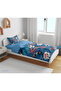 Football Ball Themed 3D Digital Printed Single Person Sheetless Young Children's Bedding Set Sleeping Set - 3