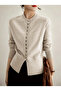 Women's Special Button Soft-Textured Knit Cardigan