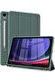 Case for Samsung Galaxy Tab S9 FE 10.9 / Tab S9 11 Inch - Trifold S Pen Holder, Dark Green