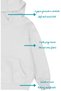 Illustrated Huntrix Printed Children's Hooded Sweatshirt, Unisex Kpop Demon Hunters Themed Hoodie - 3