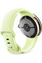 Pixel Watch 4 (41 mm) — Champagne Gold Aluminium, Lemongrass Band, Wi‑Fi - 4
