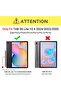 Case for Samsung Galaxy Tab S6 Lite 10.4 (SM-P620/P625) - Light Blue - 2