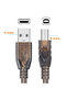 كابل طابعة USB بطول 20 متر، كابل طابعة USB 2.0 نشط بطول 20 متر، كابل USB بطول 10 متر و15 متر، معزز كابل USB 2.0 ذكر من النوع A - 3