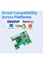 بطاقة شبكة إيثرنت بمنفذ واحد بسرعة 2.5 جيجابت في الثانية من Intel Chip I226 Chip PCIe x1 2500 ميجابت في الثانية Gigabit LAN Adapt... - 5