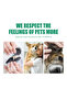 Pet Teeth Cleaning Disposable Finger Cot Wet Wipes Remove Tartar Cochlear Cleaning for Cat Dog To... - 5