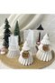 2pcs DIY Resin Molds for Christmas Tree Ornaments - Silicone Candle, Plaster, and Resin Crafting ...