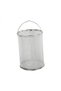 22cm Stainless Steel Fry Basket Kitchen Pasta Strainer Round Mesh Vegetable Fruit Filter Basket for - 7