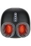 DKH- New Shiatsu Foot Massager with Heat, 3D Kneading, Bi-Directional, 3 Intensities, Corded Electric, Black and Red