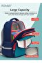 Children's Trolley Backpack Can Climb Stairs Large Capacity Waterproof Wear-Resistant Student Backpa - 3