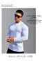 Men Quick Dry and Breathable Round Neck Sweatshirt with Quarter Zip Long Sleeve Athletic Shirts Slim - 5