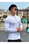Men Quick Dry and Breathable Round Neck Sweatshirt with Quarter Zip Long Sleeve Athletic Shirts Slim - 3
