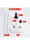 Cordless 4-in-1 Rechargeable Handheld Stick Vacuum, 120W, 8500Pa, Lightweight, 20-35min - 5