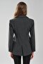 Women's Waist-Fitted Double-Breasted Closure Design Blazer Jacket - 3