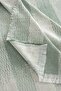 Green Striped Jacquard Sofa Cover 180X240 cm – Cotton Woven Decorative Armchair and Sofa Cover - 2