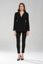Women's Waist-Fitted Double-Breasted Closure Design Blazer Jacket - 7