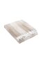 Beige Striped Jacquard Sofa Cover 180X240 cm – Cotton Woven Decorative Armchair and Sofa Cover - 3