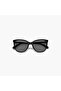 Women's Polarized 55MM Grey Oval Sunglasses - 20569980755M9 - 5