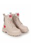 Girl's Stoned Heart Waterproof Non-Slip Sole Boots - 3