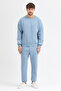 Men's Crew Neck Tracksuit Set