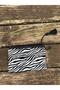 Handmade Zebra Patterned Hand and Makeup Bag |   Organizer Wallet |   Stylish Pouch Coin Purse (14.5X10 cm) - 7
