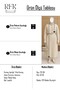 Women's Butterfly Pleated Cape Knitwear Suit - Beige - 2