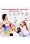 All-in-One Portable Karaoke Speaker with 2 Microphones - 2