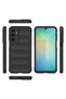 Samsung Galaxy A36 Case Black Shock-Absorbing Puffer Design Camera Protection Silicone Inflatable Look - 3