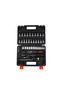 Tool Set 46pcs - Socket Ratchet Screwdriver Kit with Carry Case