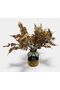 Transparent Gray Glass Vase 14 cm - 2