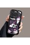 Xiaomi Redmi Note 12 Pro 4g Compatible Black Silicone Animation Pattern High Impact Protection Case - 4