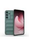Samsung Galaxy S24 Fe Case Shock-Absorbing Puffer Design Camera Protection Silicone Inflatable Look