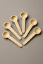 6-Piece Wooden Spice Spoon Set - 3