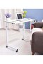 Adjustable Height Desk Laptop Desk with 4 Wheels - 3