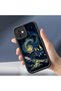 Charming Sky Pattern Black Silicone Case Compatible with Samsung Galaxy A36 5g - 4