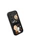 Samsung Galaxy A35 Compatible Black Silicone Cartoon Case Impact Protection - 3
