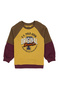 Boy's Mustard Crew Neck Sweatshirt 50308582-Vr151